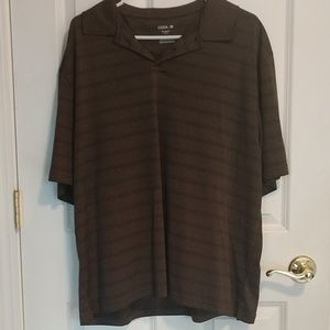Brown Short sleeve XL polo shirt